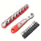 Mini Ratchet Screwdriver Set With 14 Inch Forward And Reverse Drive And 10 S2 Steel Bits 0