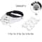 LED Headband Magnifier With Interchangeable Lenses For Hands Free Work 7