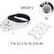LED Headband Magnifier With Interchangeable Lenses For Hands Free Work 7