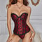 Gothic Overbust Waist Slimming Corset Top 2
