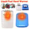 Reusable Liquid Fuel Hand Warmer Portable Metal Pocket Heater 0
