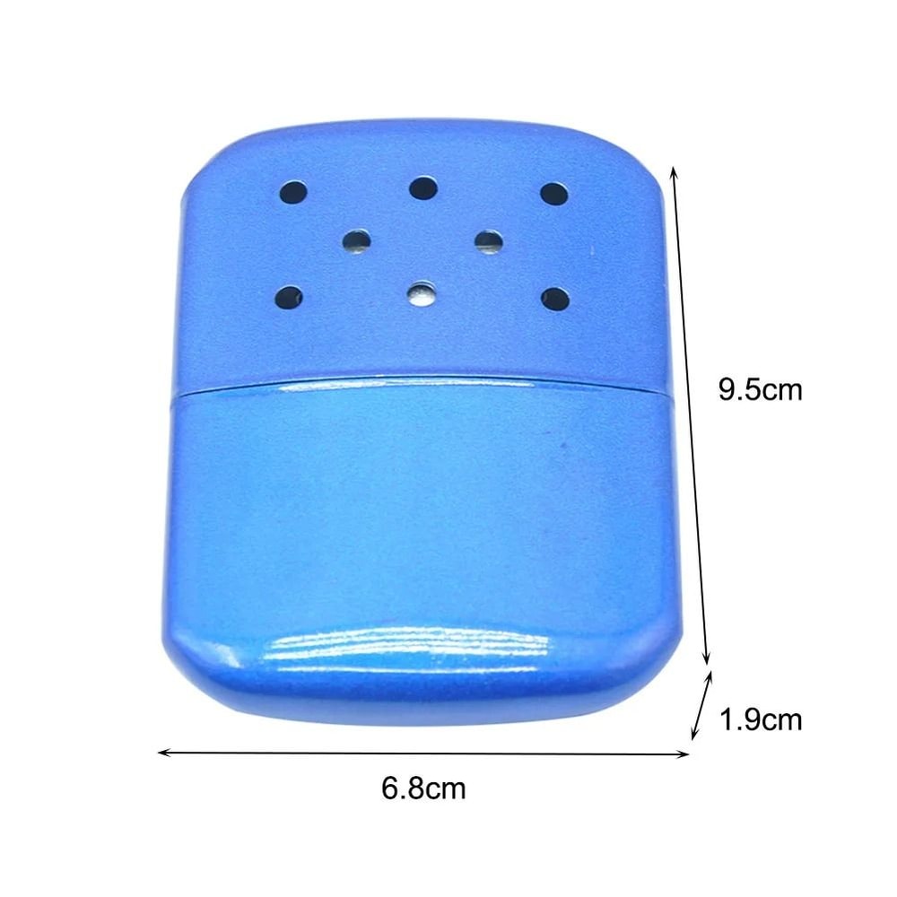 Reusable Liquid Fuel Hand Warmer Portable Metal Pocket Heater 3