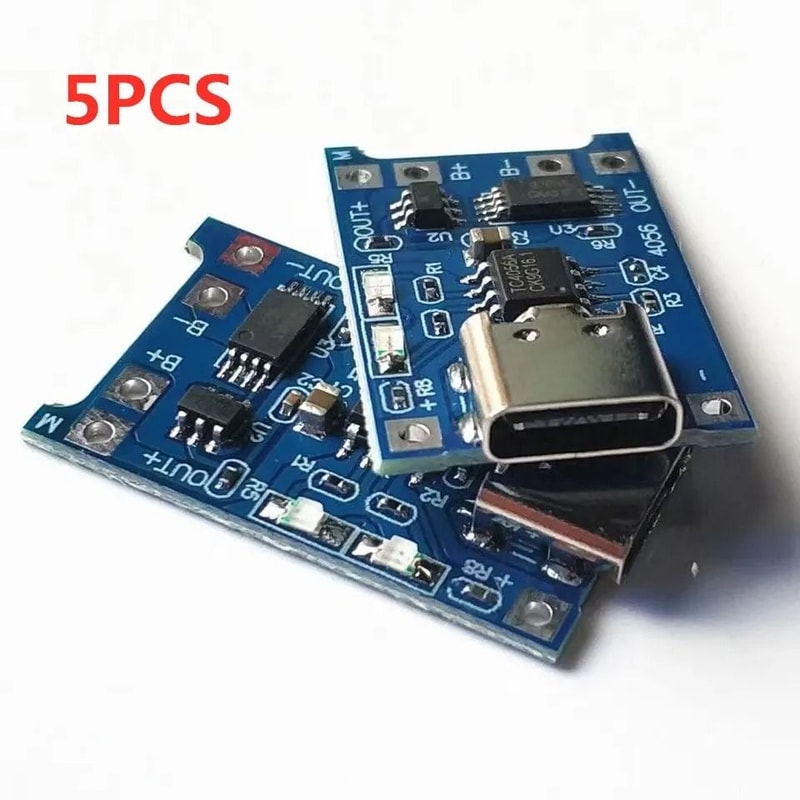 18650 Lithium Battery Charger Module 5V 1A With Protection 0