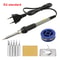 Adjustable Temperature Electric Soldering Iron 60W For DIY Repair 8
