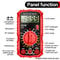 Digital Multimeter AC DC Voltage And Current Tester 4