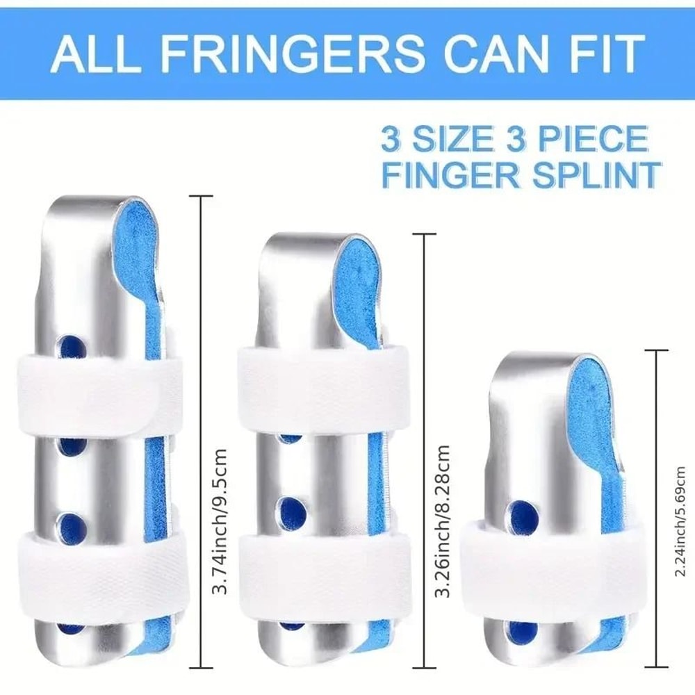 Finger Splint Support Brace For Immobilization And Straightening 1