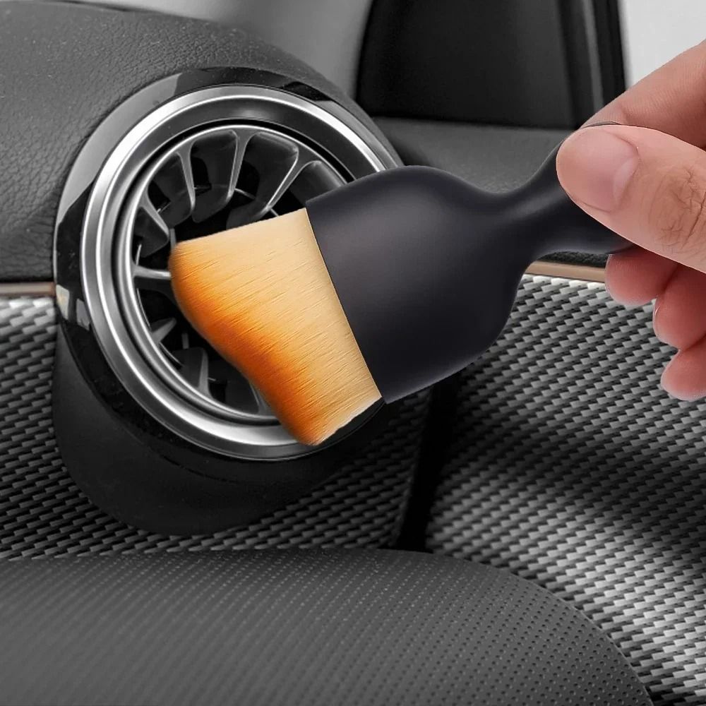 Car Vent Cleaning Soft Brush With Protective Casing 1