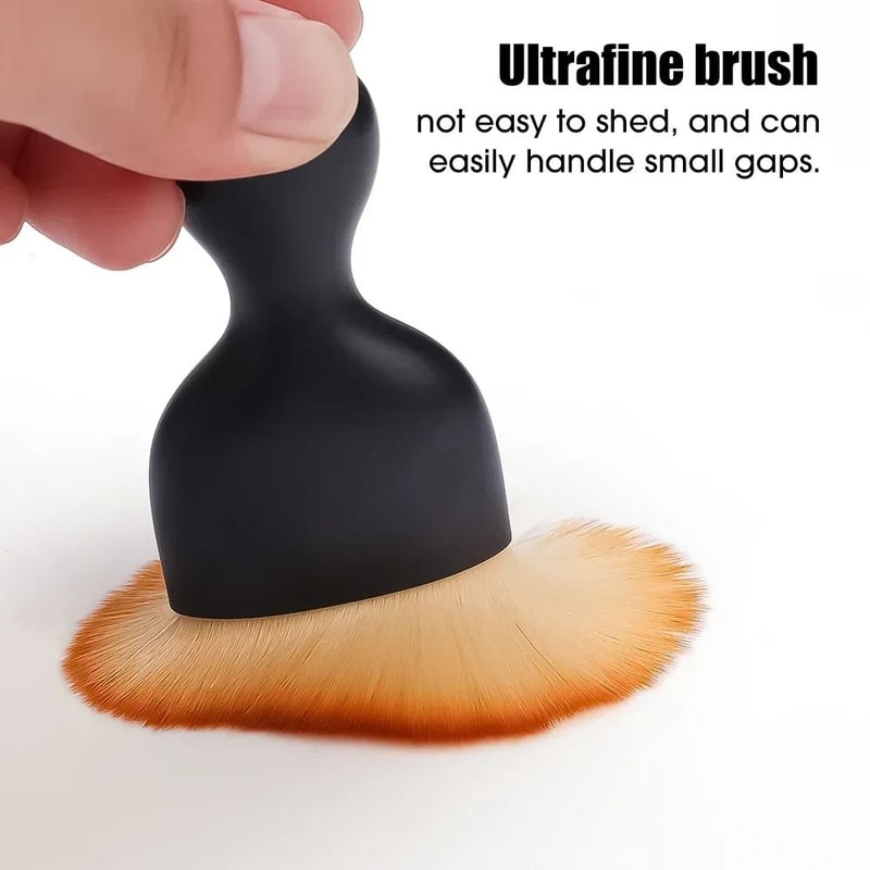Car Vent Cleaning Soft Brush With Protective Casing 3
