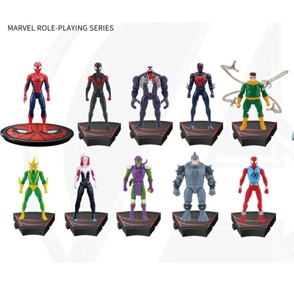 Spider Hero 4 Inch Action Figures Collectible Toy Series 16