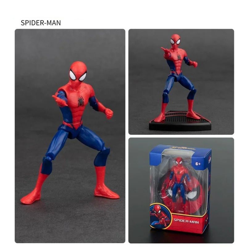 Spider Hero 4 Inch Action Figures Collectible Toy Series 7