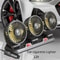 Car Fan With Dual Heads 360 Degree Adjustable Air Circulator USB 12V 24V 12