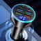 Fast Charge Car Charger With Digital Display 4 USB And 2 PD Ports 3