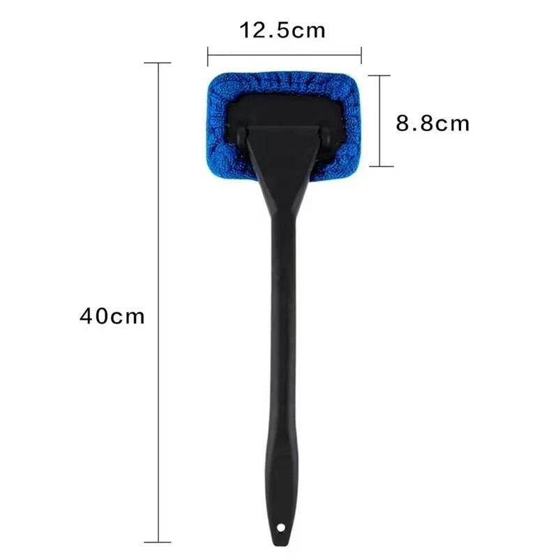 Long Handle Car Window Cleaner Brush For Interior Windshield And Glass 3