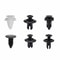 Auto Fastener Clips Kit Mixed Car Body Push Retainer And Trim Panel Rivet Set 6