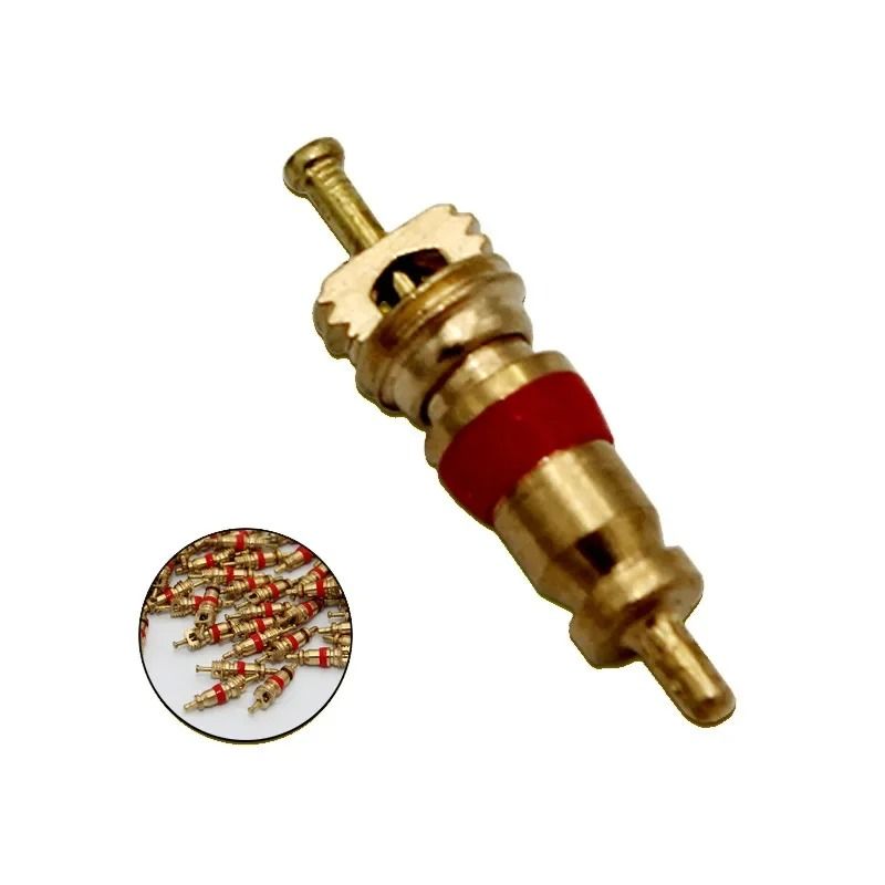 Tire Valve Core Removal Tool Kit With Copper Valve Cores And Wrench 4