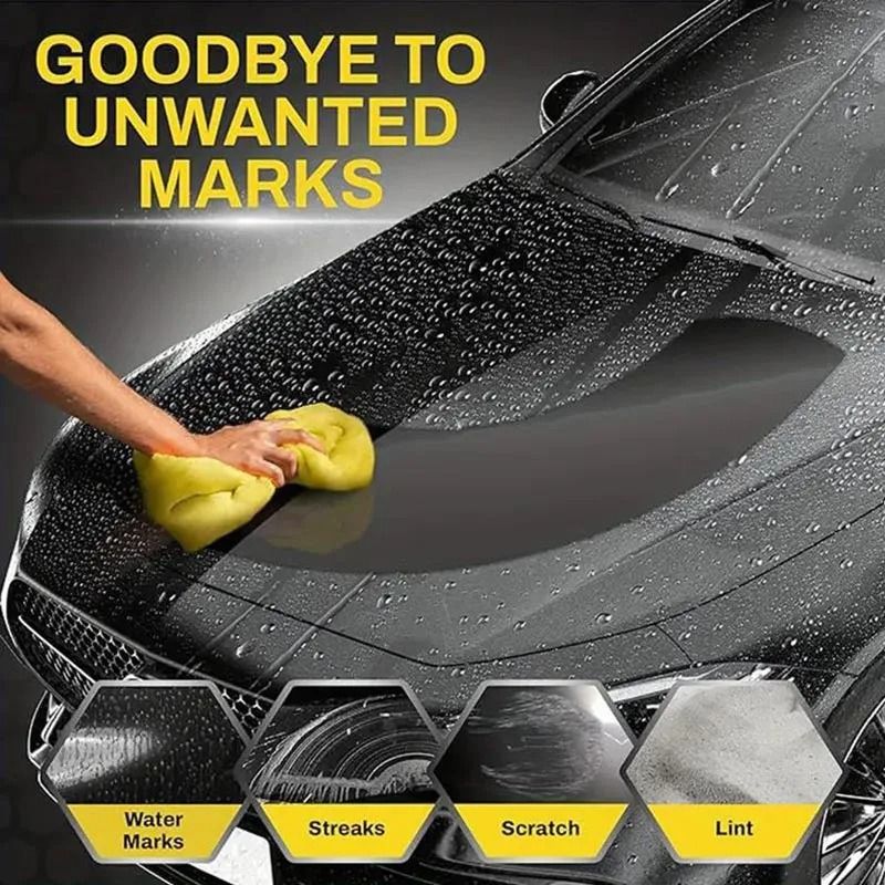 PVA Quick Dry Car Towel Ultra Absorbent Scratch Free Cleaning Cloth 3