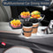 Car Cup Holder Tray Expander 3 In 1 Detachable Food Table With Adjustable Base 3
