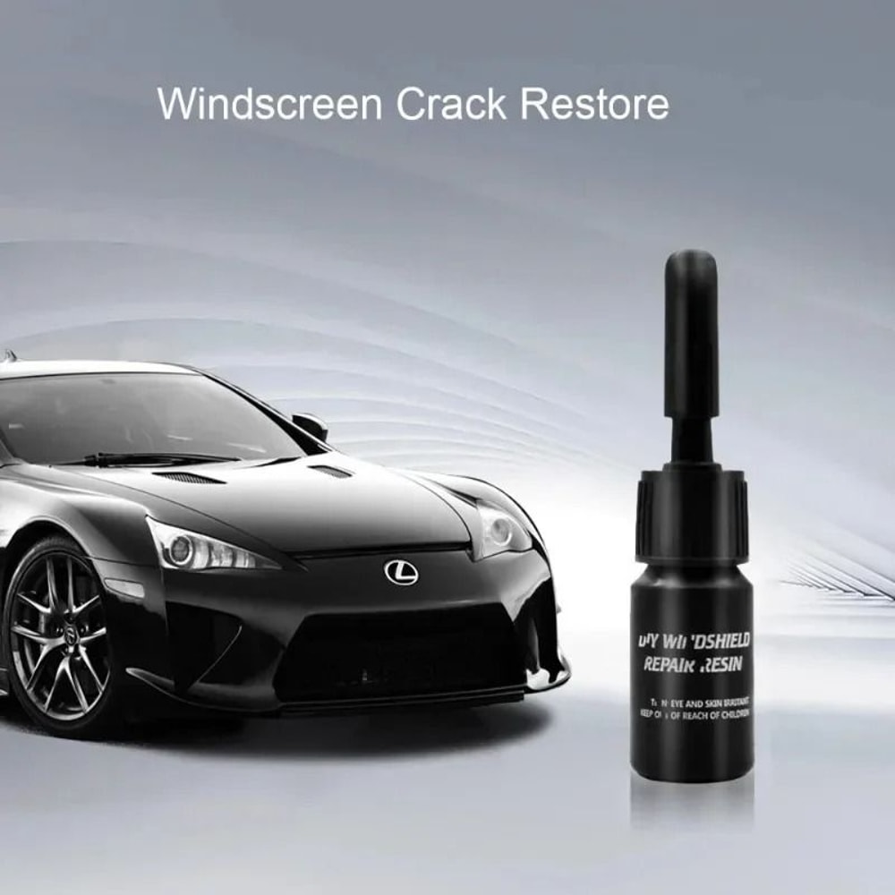Car Windshield Crack Repair Kit Glass Curing Resin For DIY Chip And Scratch Restoration 4