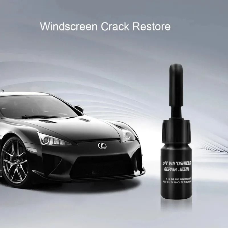 Car Windshield Crack Repair Kit Glass Curing Resin For DIY Chip And Scratch Restoration 4