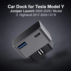 obd adapter charging splitter usb c port charger for tesla model 3 and model y