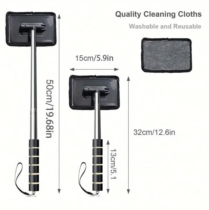 Telescopic Windshield Water Scraper Car Glass Wiper Cleaning Tool 3