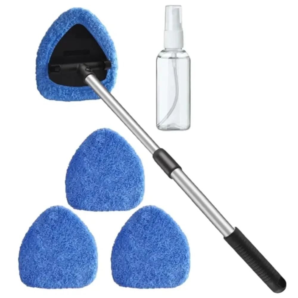Telescopic Windshield Brush Microfiber Window Glass Cleaner Mist Eliminator 6