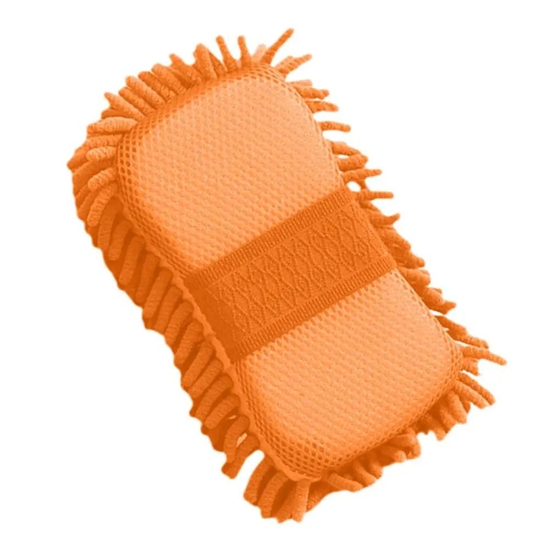 Microfiber Car Wash Glove Chenille Cleaning Sponge For Auto Detailing 6