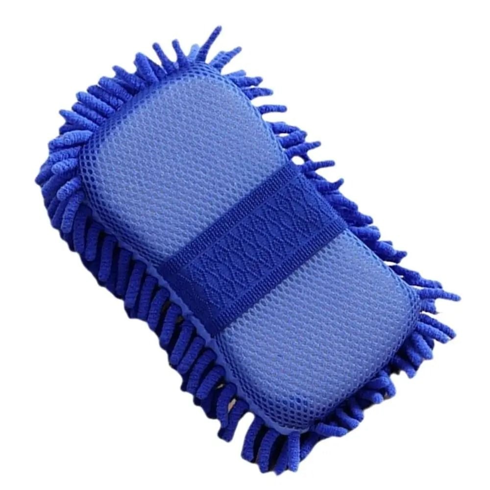 Microfiber Car Wash Glove Chenille Cleaning Sponge For Auto Detailing 8