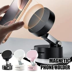 magnetic foldable car phone holder 360 degree dashboard mount