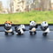 Panda Mini Car Ornaments Set For Dashboard And Desk Decoration 1