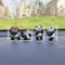 Panda Mini Car Ornaments Set For Dashboard And Desk Decoration 2