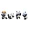 Panda Mini Car Ornaments Set For Dashboard And Desk Decoration 5