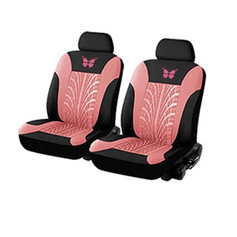 Butterfly Embroidery Car Seat Cover Set Universal Fit Front Or Full Set 18