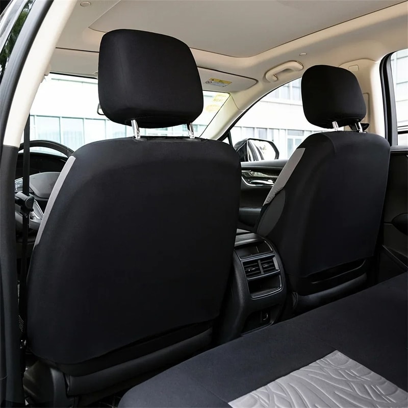 Butterfly Embroidery Car Seat Cover Set Universal Fit Front Or Full Set 4