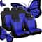 Butterfly Embroidery Car Seat Cover Set Universal Fit Front Or Full Set 8