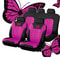 Butterfly Embroidery Car Seat Cover Set Universal Fit Front Or Full Set 20