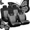 Butterfly Embroidery Car Seat Cover Set Universal Fit Front Or Full Set 25