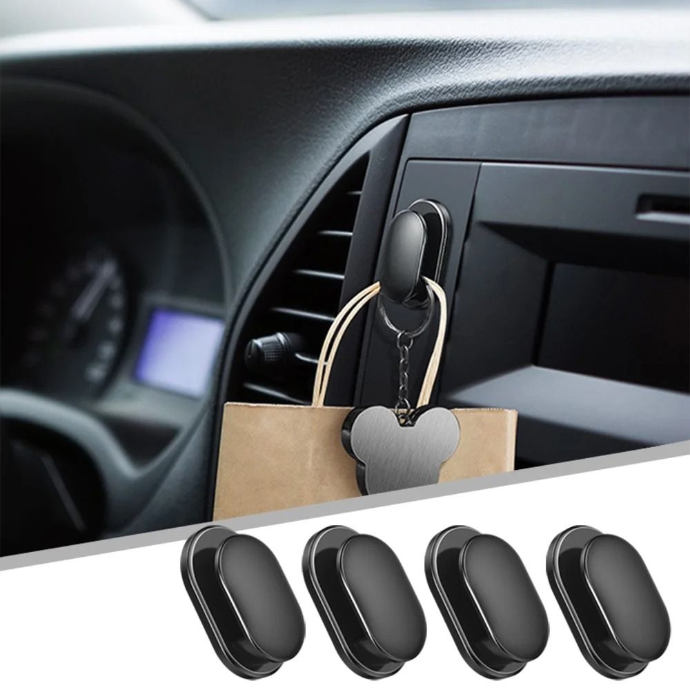 Mini Car Storage Hooks Self Adhesive Interior Cable And Key Holders 0