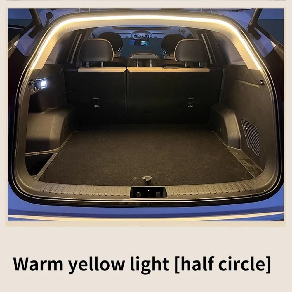 Car Trunk Ambient Light Strip Automatic Sensing LED Interior Lighting 11