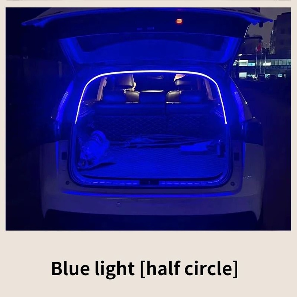 Car Trunk Ambient Light Strip Automatic Sensing LED Interior Lighting 7