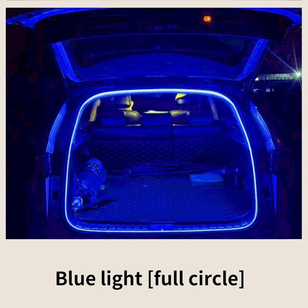 Car Trunk Ambient Light Strip Automatic Sensing LED Interior Lighting 8