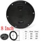 ABS Round Deck Hatch Cover Non Slip Screw Out Inspection Plate For Marine And RV 12