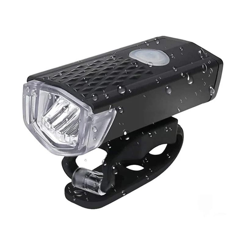 USB Rechargeable Bike Light Set Front And Rear LED Bicycle Headlight And Taillight 10