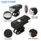 USB Rechargeable Bike Light Set Front And Rear LED Bicycle Headlight And Taillight 6