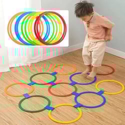 agility training ring set with connectors for outdoor sports and football drills
