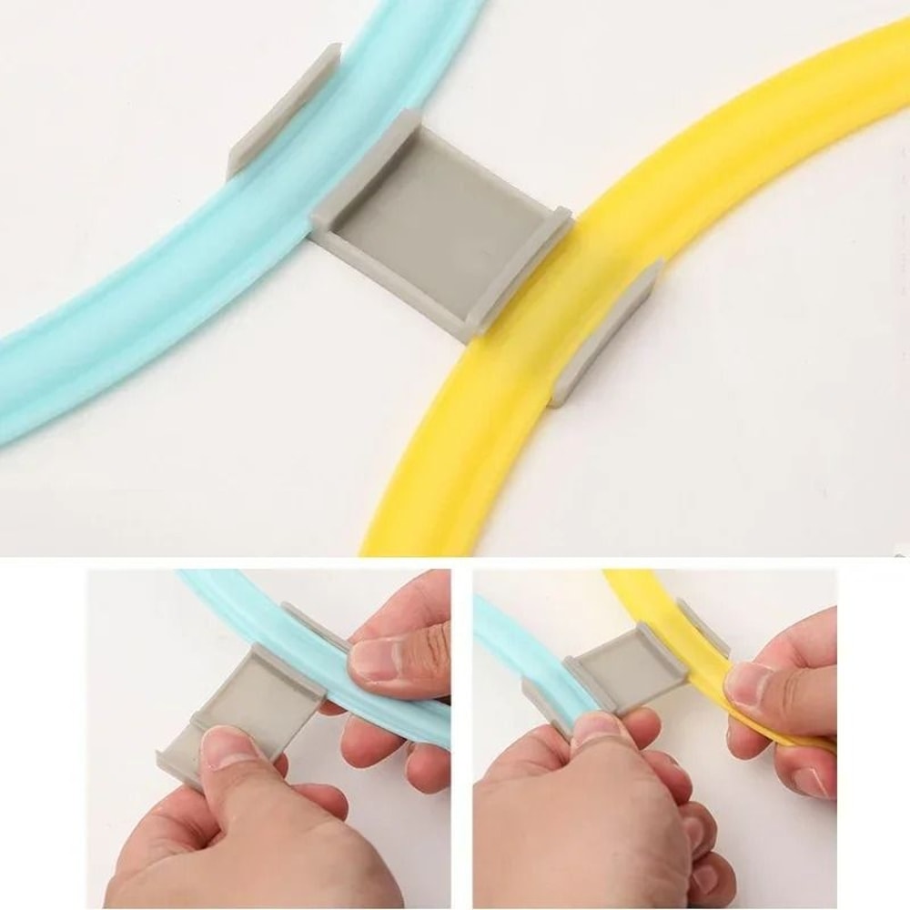 Agility Training Ring Set With Connectors For Outdoor Sports And Football Drills 3