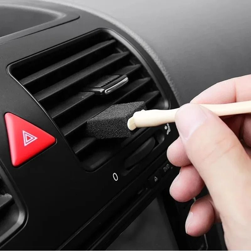 Car Air Conditioner Vent Cleaning Brush For Dust And Interior Detailing 4