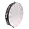Wooden Radiant Tambourine Hand Drum With Double Row Jingles 6