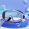 Kids Swimming Goggles Anti Fog UV Protection Wide View Waterproof Pool Glasses 13