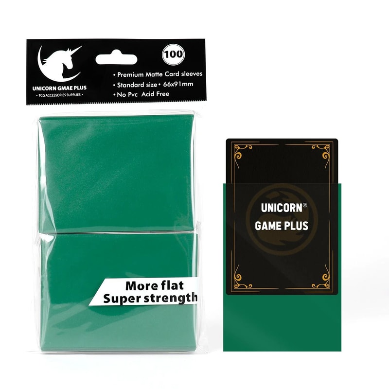 Matte Standard Card Sleeves 100 Pack Trading Card Protectors For TCG And Board Games 11